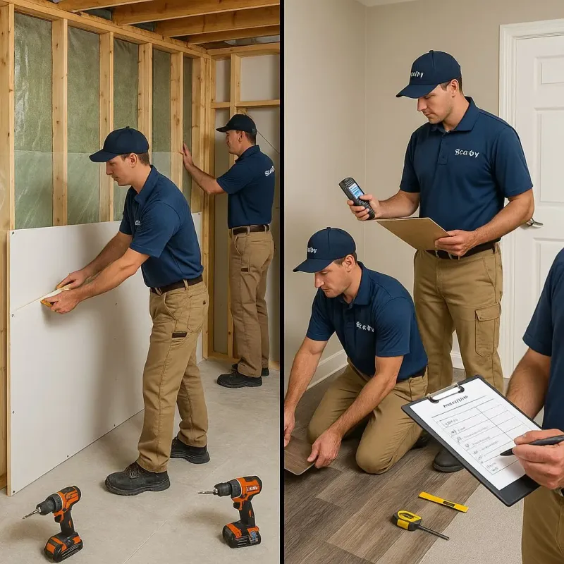 Repairs and Reconstruction process in Crothersville, IN